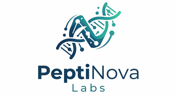 PeptiNova Labs logo sin fondo